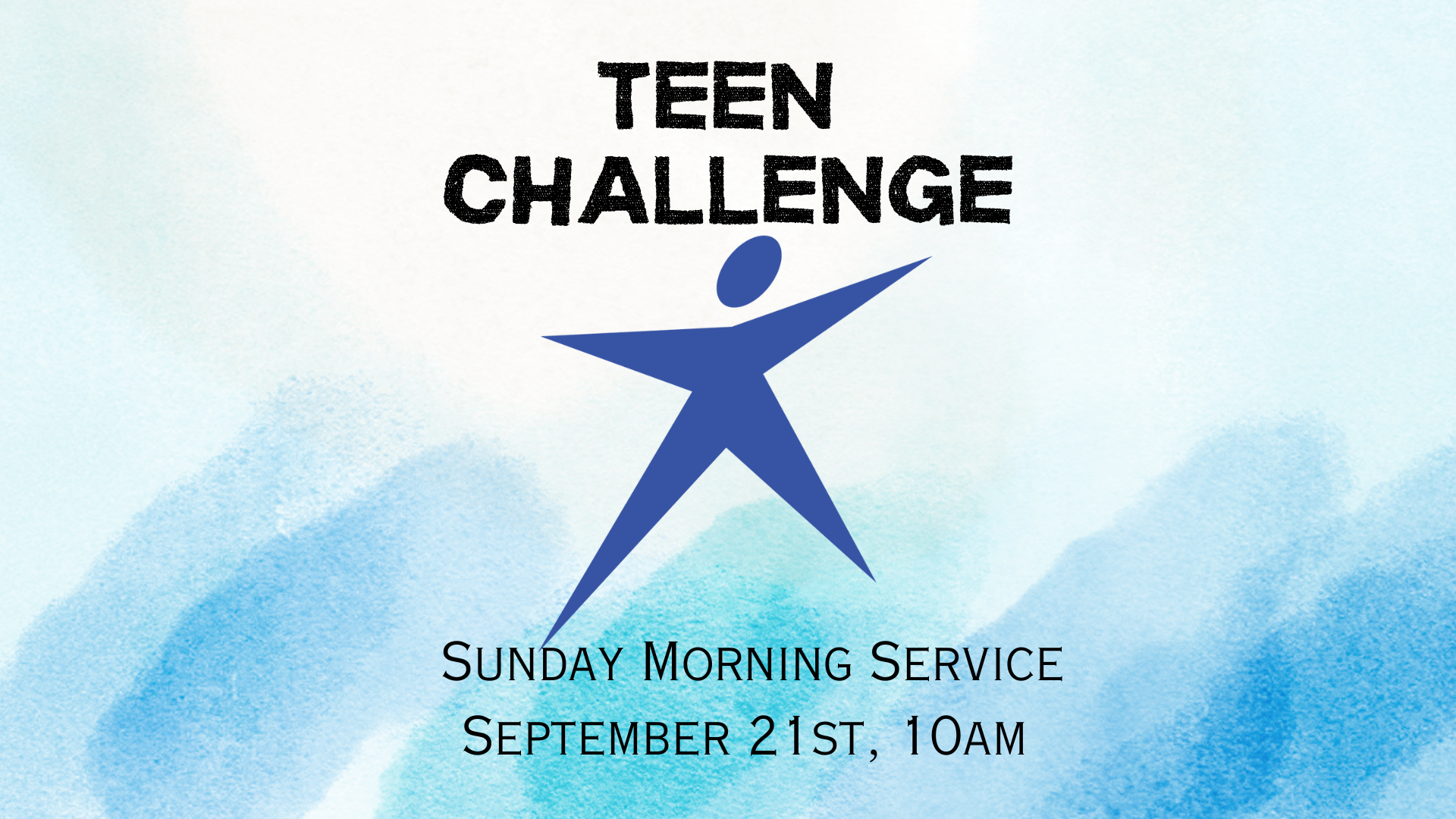 Teen Challenge Sunday!