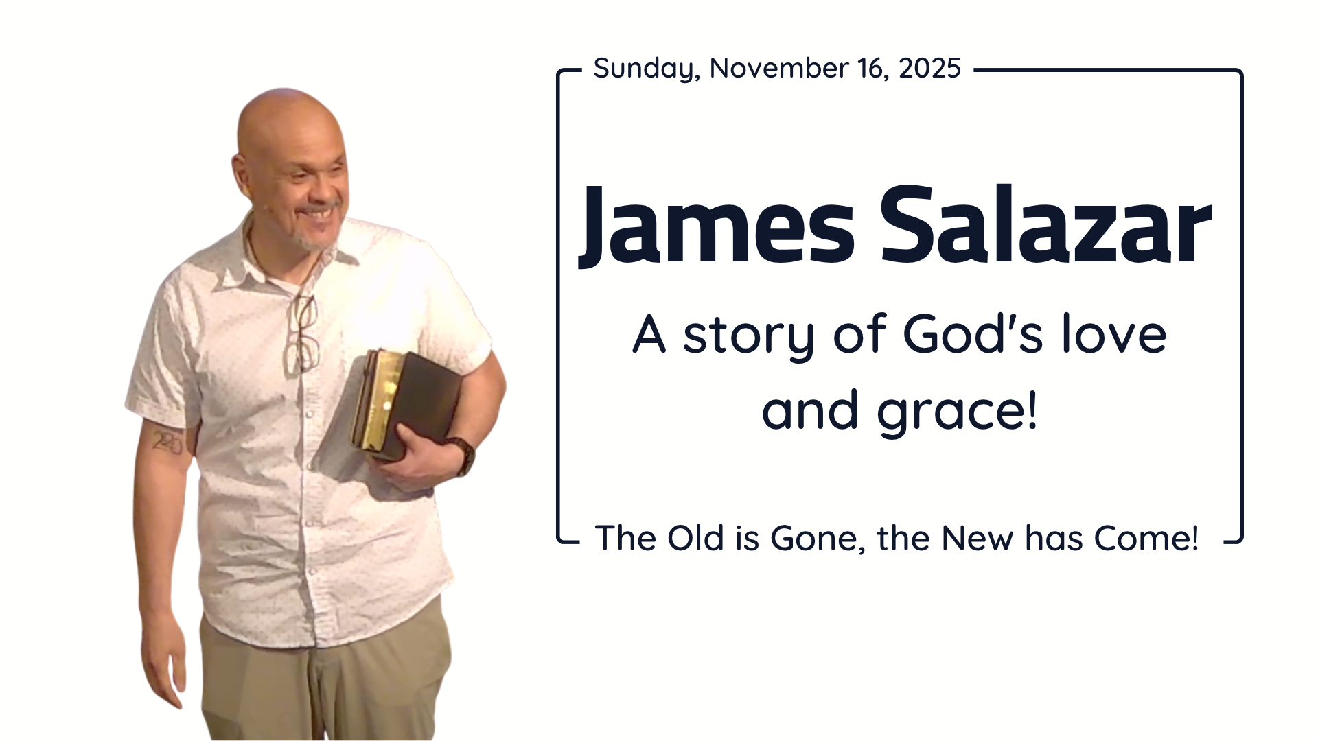 The Old is Gone, the New has Come!