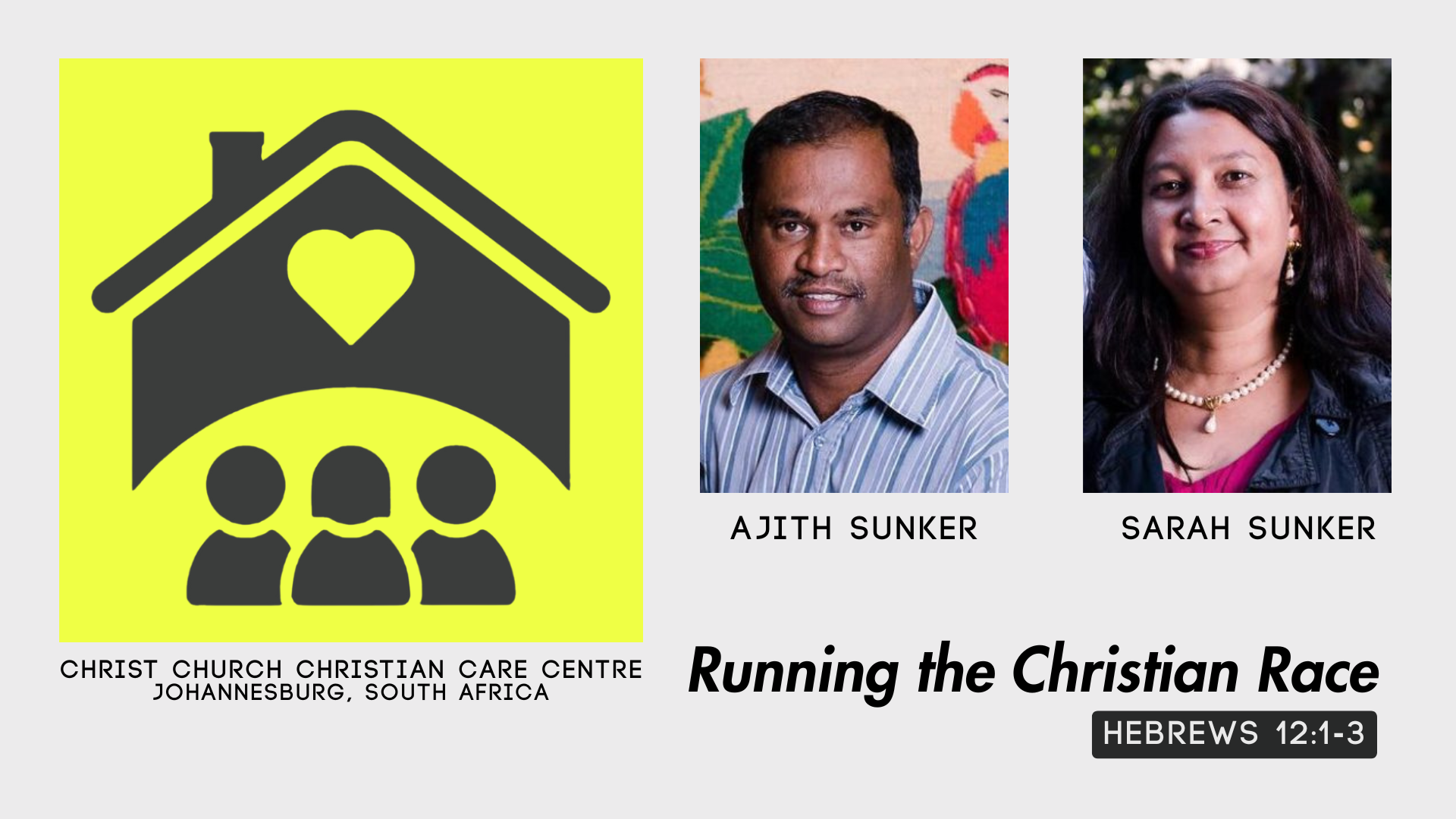 Running the Christian Race – Hebrews 12:1-3