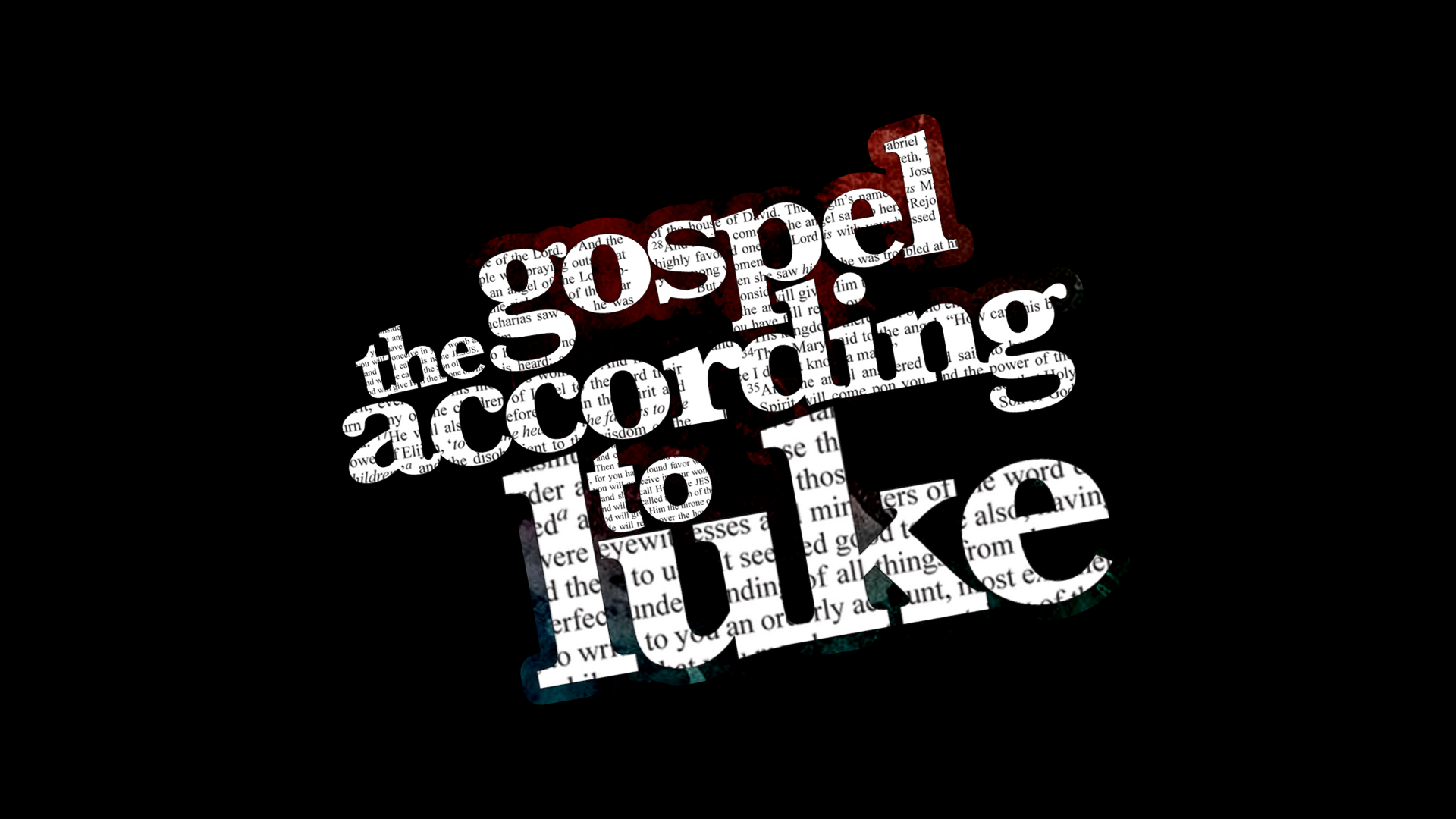 Luke: Sermon on the Mount